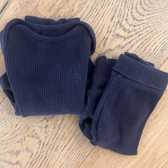 7 piece Gap Carters Cat & Jack 3-6 months bundle Stripe Star Speckle Ribbed Blue - Picture 3 of 16